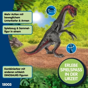 Figurina Dinozaur Schleich Therizinosaurus 15003, 14 x 20 x 20 cm, Detalii Realiste - Img 5