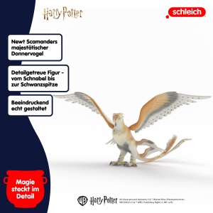 Figurina Donnervogel Harry Potter Schleich, detalii realiste, 6 ani - Img 3