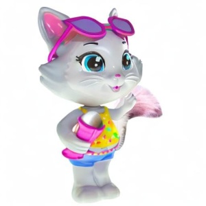 Figurina electronica Milady Smoby 20 cm, muzica si functie de inregistrare, pentru copii - Img 3