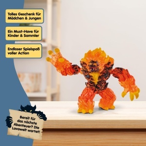 Figurina Lavademon Schleich ELDRADOR 70145, 23 x 8 x 14 cm, cu detalii colorate - Img 7