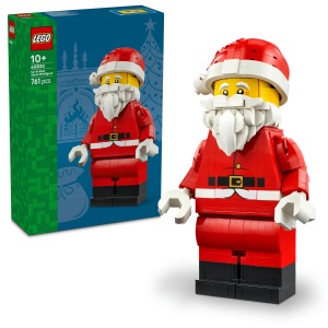 Figurina LEGO Mos Craciun 40820, 27 cm, 761 piese, decoratiune festiva