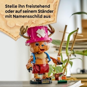 Figurina LEGO ONE PIECE Tony Tony Chopper 75643, 19 cm, cu accesorii - Img 4
