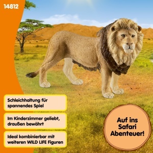 Figurina Leu Schleich 14812 4 x 12 x 7 cm Jucarie educativa pentru copii - Img 5