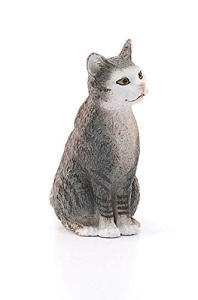 Figurina pisica Schleich Farm World, 5 x 2 x 5 cm, detalii realiste - Img 5