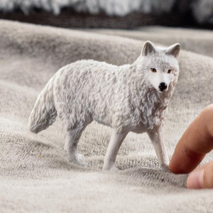 Figurina Polarwolf Schleich WILD Life, 8 x 3 x 6 cm, pentru copii de la 3 ani - Img 2