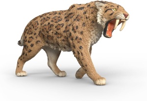 Figurina Sabie cu Dinti Schleich 15054 Detalii Realiste, 14 x 7 x 3 cm