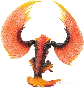 Figurina Schleich ELDRADOR Feueradler 42511, 17 x 13 x 13 cm, cu aripi mobile - Img 4
