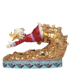 Figurina Scrooge McDuck Disney Traditions 12,5 cm, detalii handpainted - Img 3
