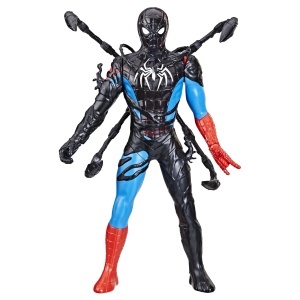 Figurina Spider-Man Venomizat Marvel, 27 cm, cu 6 accesorii, negru - Img 14