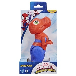 Figurina Spidey-Rex Marvel, 22,8 cm, Culoare Rosie, Pentru Copii 3 - Img 3