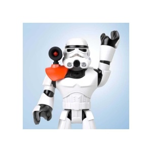 Figurina Star Wars XXL Sturmtruppler Fisher-Price, 42 cm, cu lansator, pentru copii 3 - Img 6