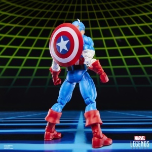 Figurine de Actiune Marvel Legends Captain America si Venom, 15 cm, Albastru - Img 12