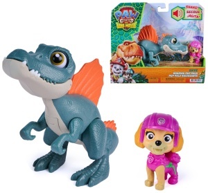 Figurine PAW PATROL Set Skye si Spinosaurus cu sunete si miscari, pentru copii de la 3 ani