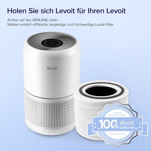 Filtru de aer LEVOIT Core 300S, HEPA, eficient impotriva alergenilor, alb - Img 2