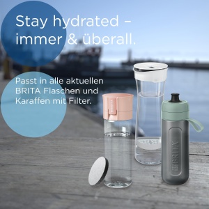 Filtru de apa BRITA MicroDisc, set 5 bucati, pentru carafe si sticle - Img 3