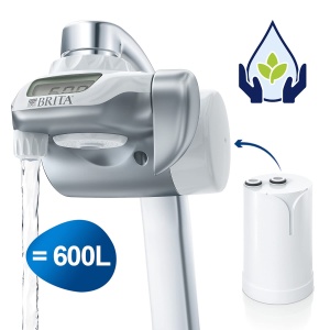 Filtru de apa BRITA On Tap HF, compatibil, 3 unitati, reduce clor si metale grele - Img 2