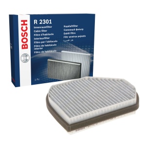 Filtru de interior Bosch R2301 cu activ carbon, 259mm x 203mm x 54mm