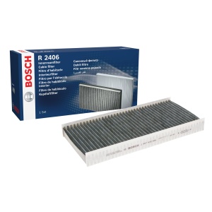 Filtru de interior Bosch R2406 cu activ carbon, 376mm x 176mm x 48mm