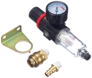 Filtru regulator de presiune Einhell R 14 cu manometru reglabil pana la 8 bar