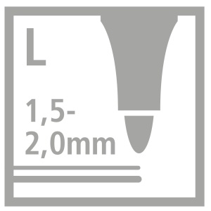Filzstift STABILO Trio Scribbi - 14 culori, varf gros, design ergonomic - Img 6