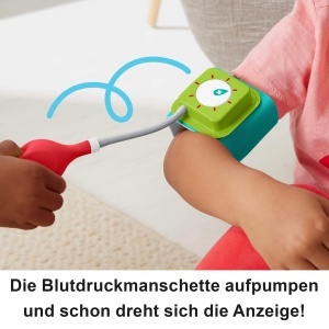 Fisher-Price Arzttasche HYH26 Set Medical pentru Copii 7 Piese - Img 4