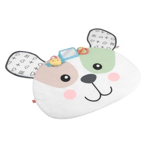 Fisher-Price HYR51 Activitati Sensoriale pentru Bebelusi Saltea de Joaca Extra-Large cu Motive Catel