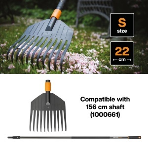 Fiskars QuikFit 1000659 Grebla mica 11 Zinci Material rezistent NegruPortocaliu - Img 2