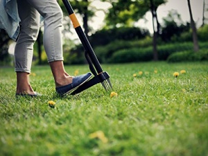 Fiskars Xact 1077305 Unealta pentru indepartarea buruienilor 1 m NegruPortocaliu - Img 14