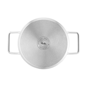 Fissler Pure Collection/Caserola din otel inoxidabil (O 20 cm, 2.4L) Vase cu capac metalic, scalare interioara - inductie - Img 5