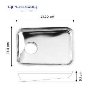 Fleischwolf KFW 500 din inox pentru KitchenAid compatibil spalare in masina de vase - Img 4