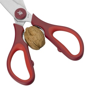Foarfeca de bucatarie WMF Touch 21 cm otel inoxidabil manere ergonomice rosie - Img 6