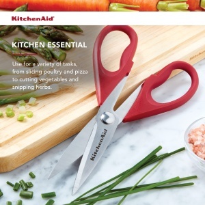 Foarfeca multifunctionala KitchenAid RedBlack cu lame din otel inoxidabil - Img 4