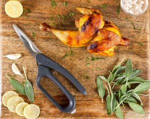 Foarfeca multifunctionala Zyliss, 24 cm, lame din inox, maner ergonomic din material sustenabil - Img 7