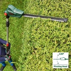 Foarfeca telescopica Bosch UniversalHedgePole 18 18V fara acumulator lama 43 cm - Img 7