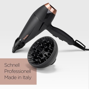 Fohn BaByliss Smooth Pro 2100 W cu Diffuzor, Ioni, Negru - Img 8