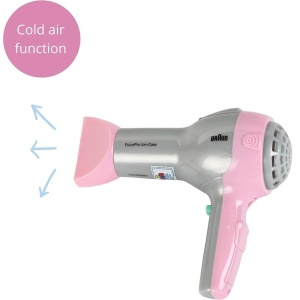 Fohn pentru copii Theo Klein 5850 cu design Braun, ventilator si accesorii - Img 5