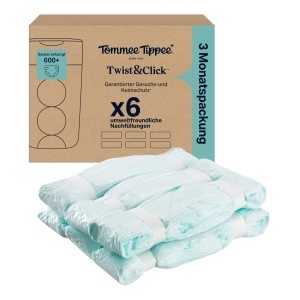 Folie de inlocuire Tommee Tippee Twist Click, 6x10,5 m, antibacteriana