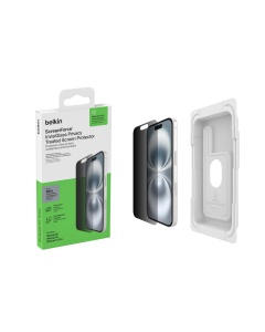Folie de protectie Belkin InvisiGlass pentru iPhone 16, 0.29mm, antireflexiva - Img 2