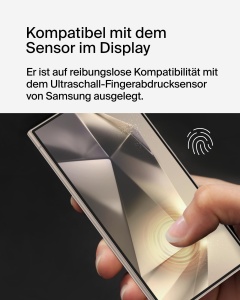 Folie de protectie Belkin TrueClear Curve pentru Samsung Galaxy S24 Ultra, cu filtru de lumina albastra - Img 6