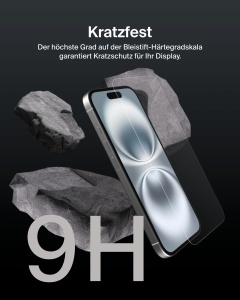 Folie de protectie Belkin UltraGlass 2 pentru iPhone 15, 9H, antimikrobiala - Img 5