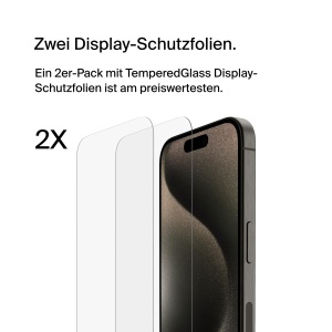 Folie sticla securizata Belkin ScreenForce pentru iPhone 15 Pro, 2 bucati - Img 7