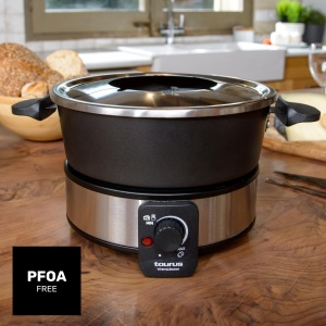 Fondue electric Taurus FF2 1000W 2L negru set pentru 8 persoane - Img 7