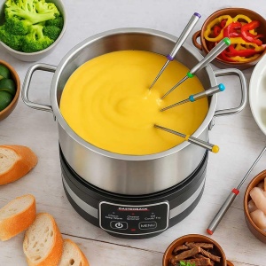 Fondue Multicook 4-in-1 Electric, 1200 W, Capacitate 2.3L, Inductie - Img 3