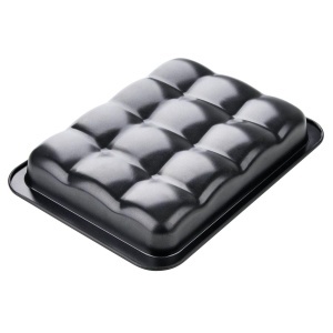 Forma de copt pentru chifle Zenker Black Metallic, 12 locuri, antiaderenta - Img 5