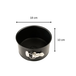 Forma de copt pentru panettone Zenker, 18,5 cm, antiaderenta, neagra - Img 3