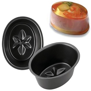 Forma pentru aspic IBILI Moka 8 cm otel negru - Img 2