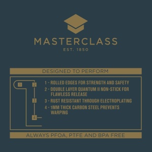 Forma pentru copt MasterClass Antiaderenta 20cm Gri Carbon - Img 5