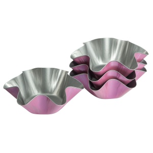 Forme de copt Zenker Creative Studio set 4 piese antiaderente Frozen Rose