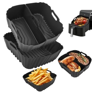 Forme Silikon pentru Friteuza cu Aer Cald VINATO, Set 3 Piese, Rezistente la Temperaturi Inalte