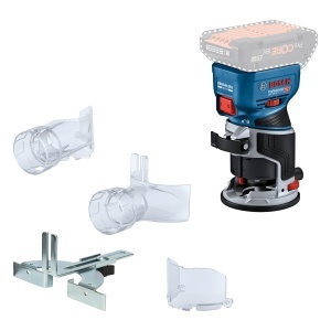 Freza de margini Bosch Professional GKF 18V-8, motor puternic, 18V, accesorii incluse